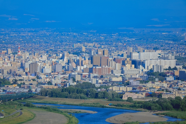 旭川市遠景