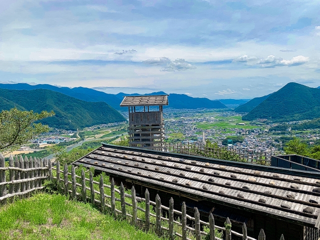 千曲市城山史跡公園「荒砥城跡」